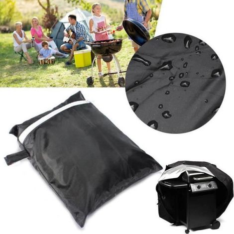 Housse Barbecue - 150x100x125cm - Polyester Impermeable - Pour Protection Extérieure - 1 Pièce (1/4)