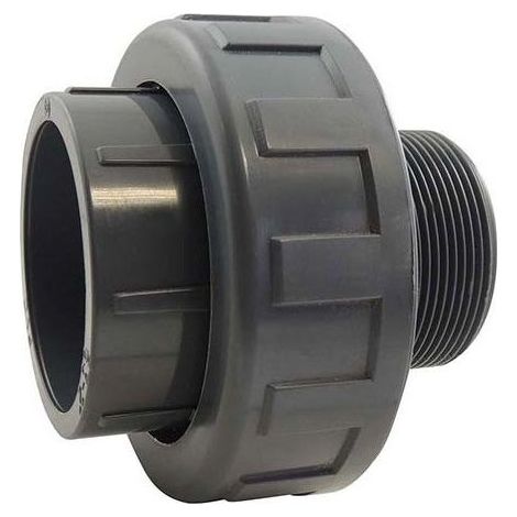 Raccord PVC pression - Raccord union avec écrou large PVC pression mixte FM Ø50-2'