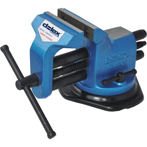 Étau à double guidage DOLEX base tournante - largeur 90 mm - 104T (1/2)