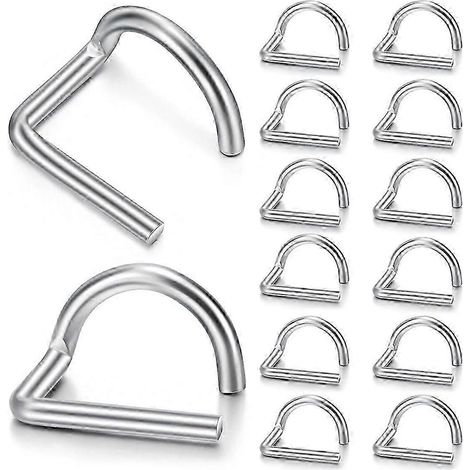 Lot de 20 goupilles de sécurité de 5 cm (2 pouces) pour échafaudages en acier - Goupilles de verrouillage G (1/4)
