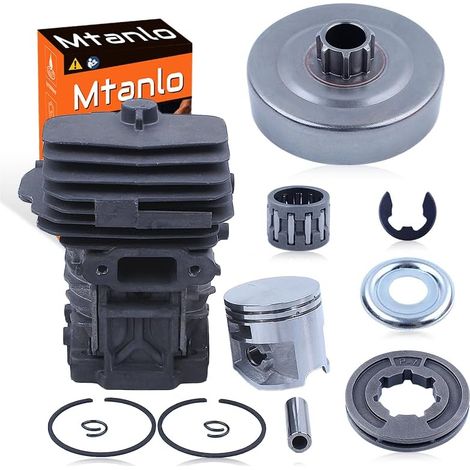 Kit de piston de cylindre 44 mm pour tronçonneuse Stihl MS251 MS251C MS231 MS231C MS241 MS241C, pièces 1143 020 1207 (1/5)