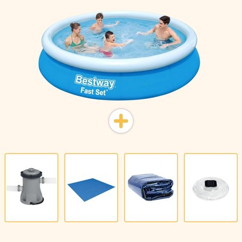 Bestway Bestway Fast Set Ronde - 366x76 cm - 5-pièces  S272 (1/5)