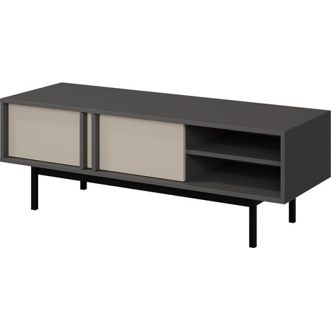 Meuble TV Levali 109, Beige, Le nombre de portes: 0, Nombre de tiroirs: 0, 123x43x43cm (1/3)