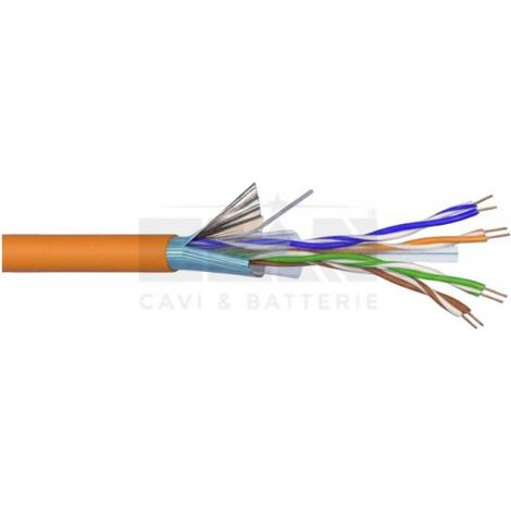 ELAN CAT6 F/UTP LSZH 23AWG cavo dati interno certificato CPR - 09823SC