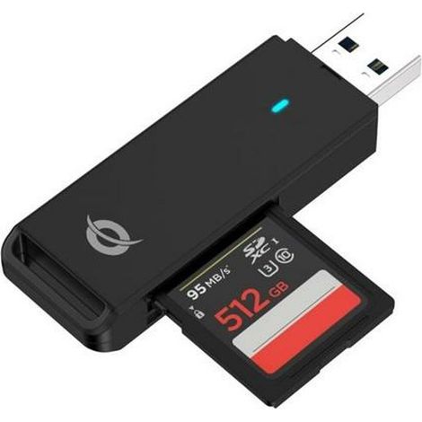 Conceptronic BIAN02B USB 3.0 Kartenleser SD / microSD Speicherkartenlesegeräte