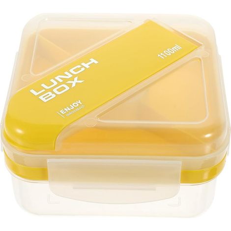 Boîte à repas bento en plastique DECHOUS 1100 ml, lunch isotherme (1/5)