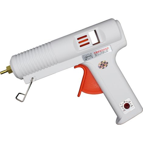 Pistolet à colle thermofusible 120 W avec affichage numérique - Usage industriel, domestique et de loisirs créatifs - Haute puissance, distribution de colle fluide (1/4)