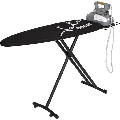 Tabla de planchar Jata TP550 plegable 130x47 cm negra (1/4)