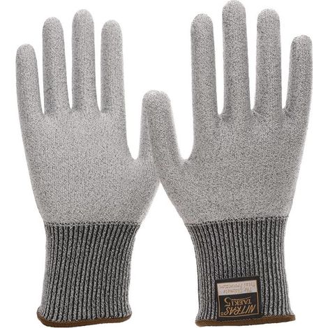 Gants de protection anti-coupure Nitras Taeki gris taille 9 - 6730-9 (1/4)