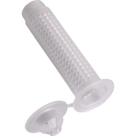 COFAN tamiz nylon anclaje quimico 15x85 caja 40 unid. , Tamiz de nylon para anclaje o taco químico. Para una mejor fijación del taco químico. El tamiz de nylon es un elemento de