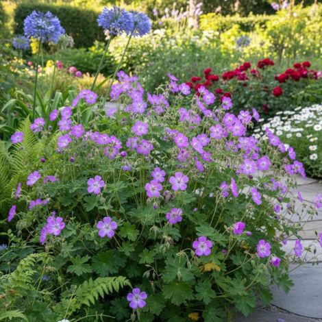 Géranium vivace Kelly Anne®/Lot de 5 godets