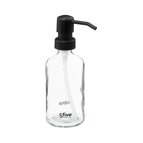 Distributore di sapone 250ml trasparente - 5five (1/2)