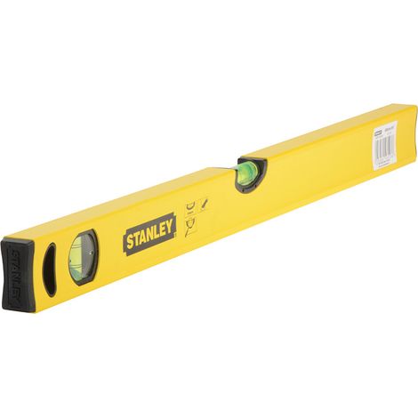 Stanley Classic Box Spirit Level 2 Vials 600 mm (60 cm) ±0.5 mm/m Accuracy