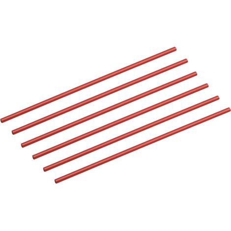 Bleispitz Allesschreibermine rot 2,8 mm für Tieflochmarker DRY - 6 Stück