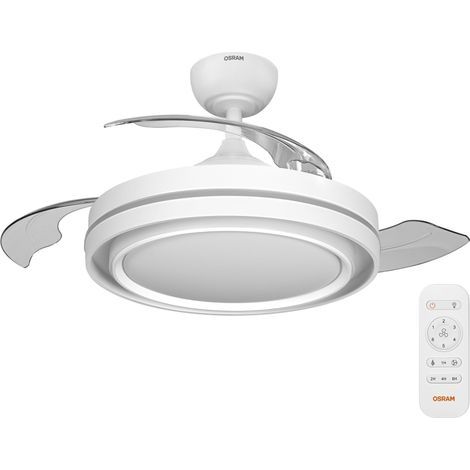 66 W CCT 1060 mm Deckenventilator – Leiser Motor – 3 Geschwindigkeiten – Integrierte LED-Beleuchtung – Für moderne Wohnräume (1/5)
