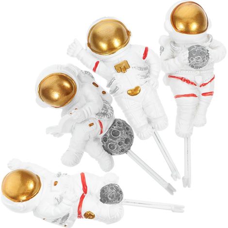 Lot de 4 crochets muraux en résine blanche et fer pour (1/5)