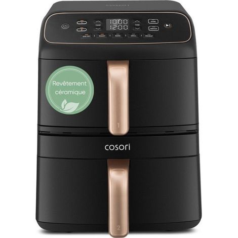 Friteuse sans huile 8,6 L – Puissance 2630 W – Circulation d'air optimisée pour cuisson croustillante – Revêtement céramique sans PFAS – Cosori (1/5)