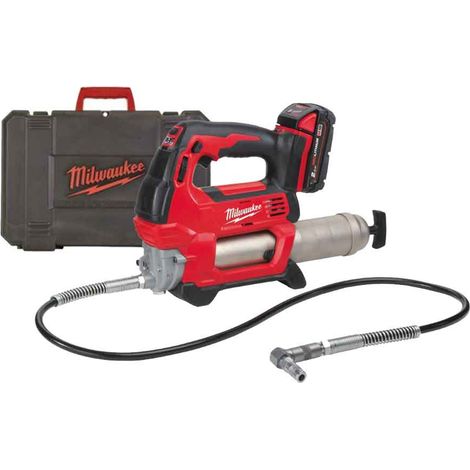 Milwaukee, Ingrassatore a siringa a batteria, M18GG/2.0 Ah (1/5)