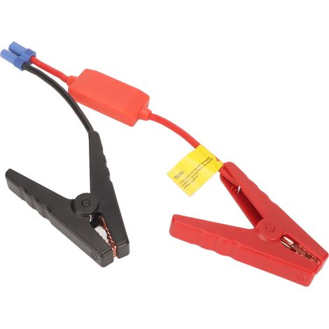 Câble de démarrage multifonctionnel portable 10 AWG avec pince crocodile pour batterie de voiture, protection anti-inversion de polarité. (1/5)
