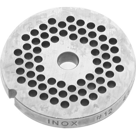 Reber N°12 Rejilla de acero inoxidable 4,5 mm para picadoras