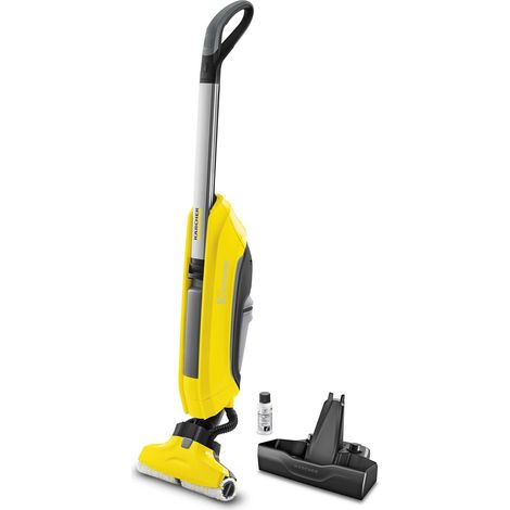 Nettoyeur de sol sans fil Kärcher FC 5 – Aspiration et lavage simultanés – Autonomie 20 min – Réservoirs séparés eau propre/sale (1/5)