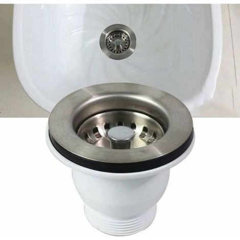 Bonde dvier de Cuisine en Acier Inoxydable Filtre de 60 mm Mini Panier de Vidange (1/4)