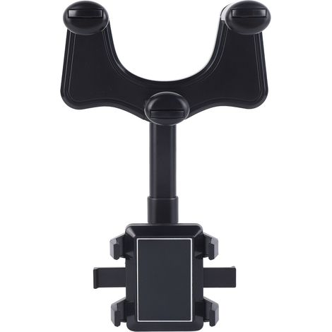 Support téléphone rétroviseur pour voiture, support navigation GPS, fixation accessoire, montage miroir, kit pièces, robuste, universel, 1 pièce (1/5)