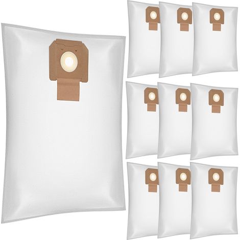 Lot de 10 sacs d'aspirateur pour GAS 35 L AFC/L SFC+/M AFC Bosch Professional (1/5)