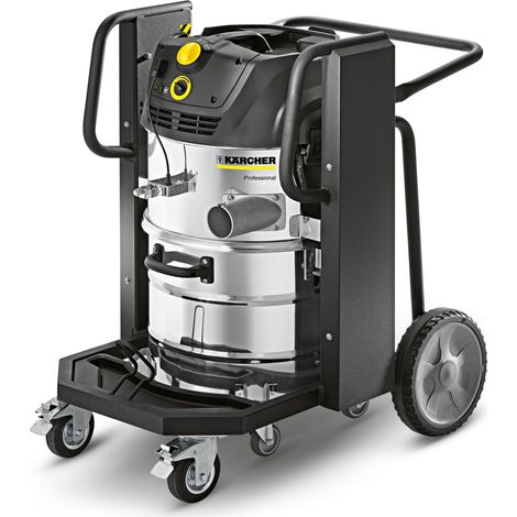 KARCHER Aspirateur Industriel IVC 60 12-1 Tact Ec 15761020, Cuve de 60 L, Puissance de 1.2 kW, Depression de 244 mbar, Raccord DN 40, Garantie 2 ans