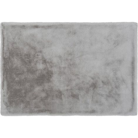 Joy - tapis rectangulaire - fausse fourrure - gris (1/5)