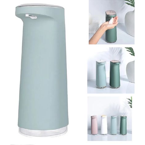 Automatischer Schaumseifenspender, 420 ml (15 oz), Wandmontage, berührungslos, in 4 Geschwindigkeiten einstellbar, wiederaufladbar, mit Sensor ausgestattet.