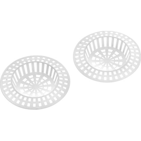 Tamis/Passoires d'Evier/Filtres, ø 7 cm, Rond, Plastique, Blanc, 52072270