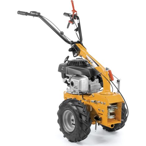 STIGA 95 H Silex Motozappa, GCV 160 cc A Benzina – Manico Regol. e Reversibile, 2 Ruote Posteriori – Lavori In Giardino