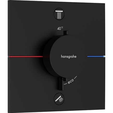 termostato hansgrohe ShowerSelect Comfort E, empotrado, 2