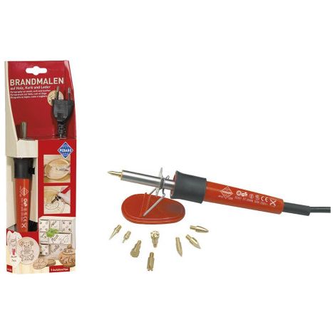 Set de pistolets à peinture avec 9 embouts Pebaro (1/3)