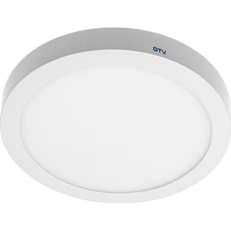 Lampe plafonnier gtv ORIS PLUS blanc 30 cm 24 W