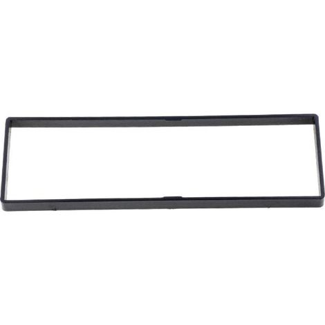 Facade autoradio 1 DIN 10mm