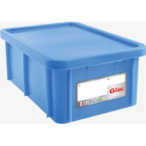 Bac HACCP 35 L Rectangulaire + Couvercle - Gilac