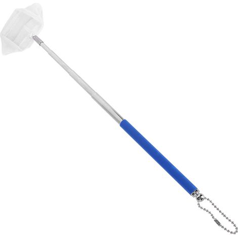 Filet de pêche télescopique en acier inoxydable et nylon pour poissons et crevettes, accessoires et ustensiles pour aquarium