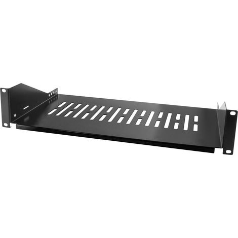 LogiLink SF2C35B Feste Regal schwarz 440x250 mm (1/4)
