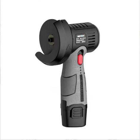 Mini Meuleuse d’Angle 12 V avec 2 Batteries Lithium, 75 mm, Poignée Ergonomique, Disque Inclus, Portable et Puissante pour Bois et PVC
