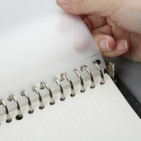 Pochette de classement transparente PVC avec fermeture à glissière pour papiers, cartes et documents (1/3)