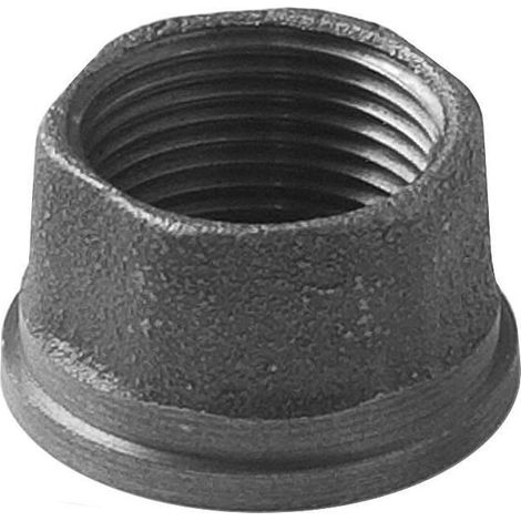 Hermann Schmidt Pumpenverschraubungsset DN 25, 1, 2 Sets, mit Dichtung, schwarz 14372380 (1/5)