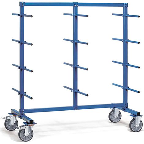 Carrello cantilever lunghezza utile 1600 mm - carico max 500 kg - 4625