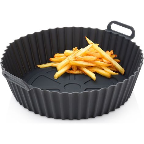 Silikoneinsatz für Heißluftfritteuse, fettfreie Backform