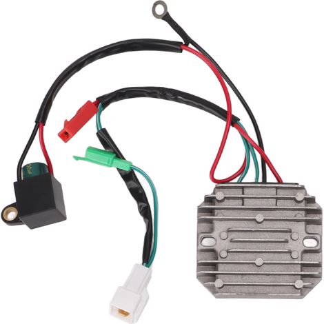 Régulateur redresseur Moto L402001 12V, remplacement pour Bajaj Pulsar 200 NS, NS220 et ALS 200, pièce de rechange chargeur batterie, compatible moto. (1/5)