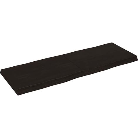 Dessus de table Dessus de bureau Plateau de table bois massif traité bordure assortie
