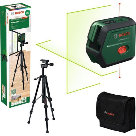 Bosch Home and Garden AdvancedLevel 2G Set Kreuzlinienlaser Reichweite (max.): 15 m (1/5)