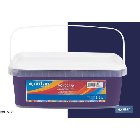 Peinture plastique monocouche violette (2,5 Lt) (1/4)