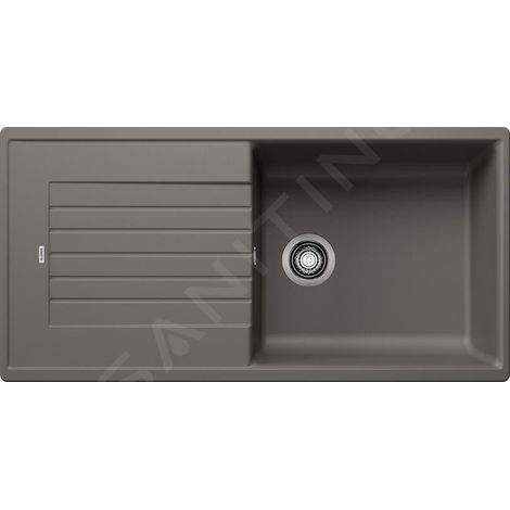Blanco Zia XL 6 - Évier en Silgranit, 100x50 cm, gris 527400 (1/2)